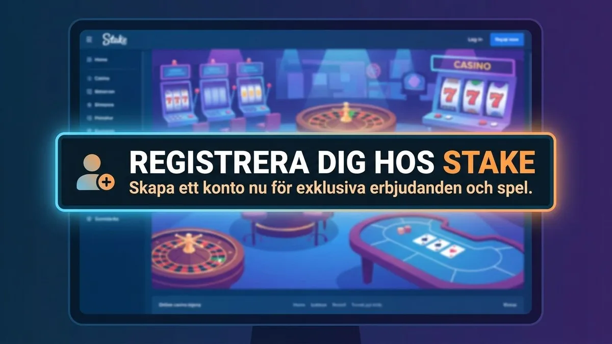 Registrera dig med bonus